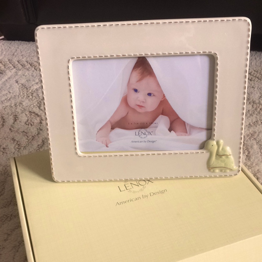🆕 NWT Lenox Turtle 🐢 frame 5 inches x 7 inches.